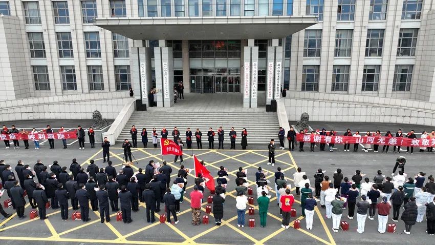 春暖花開，英雄歸來！葫蘆島市第二人民醫(yī)院支援綏中醫(yī)療隊凱旋而歸~(圖3)